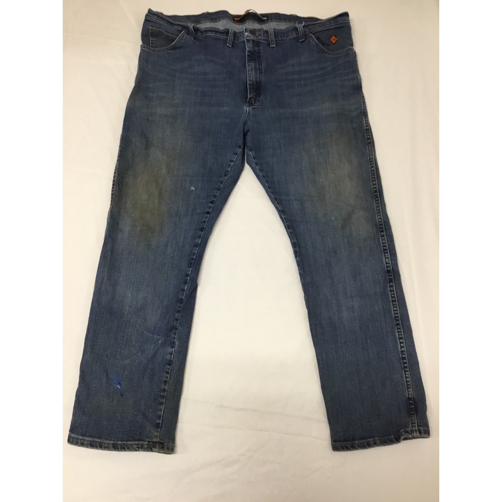 Wrangler Fr Flame Resistant Jeans 44x32 Men’s Nfpa Workwear Denim